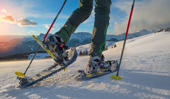 Snowshoeing