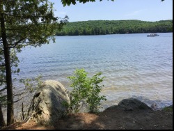 View of Lake Kashagawigamog from water.