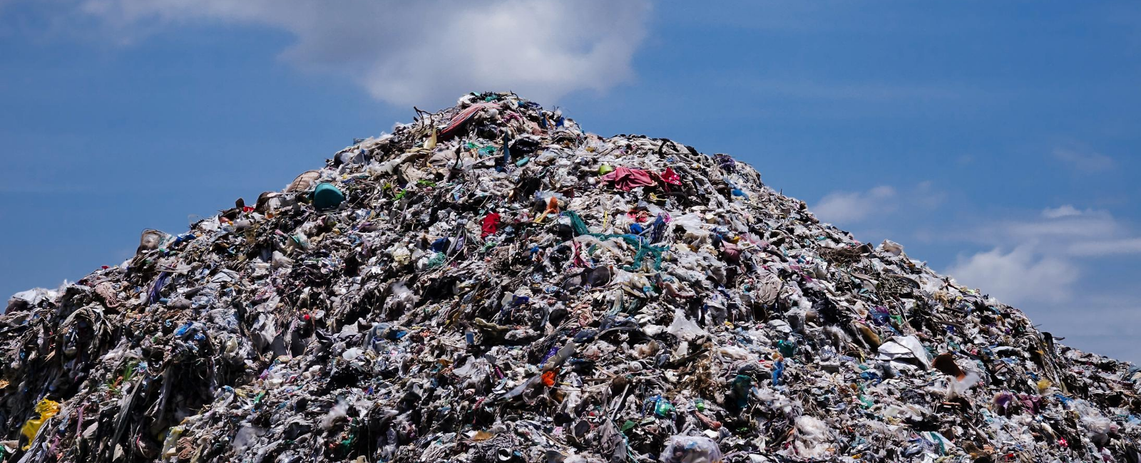 Photo of garbage at a landfill