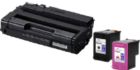 Ink jet cartridges and printer toners