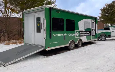 ServiceOntario Mobile Unit